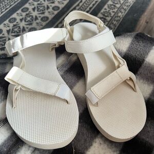 Teva White Sandals